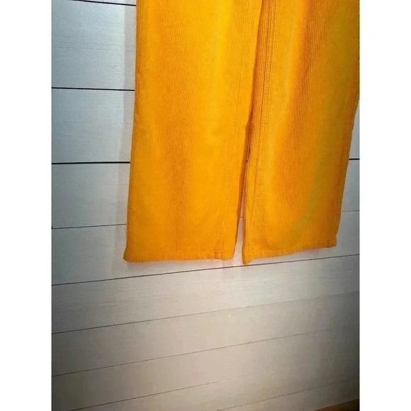 NWT - BDG‎ - Sz 25 Orange Corduroy Boyfriend High Rise Wide Leg Pant - Picture 6 of 15
